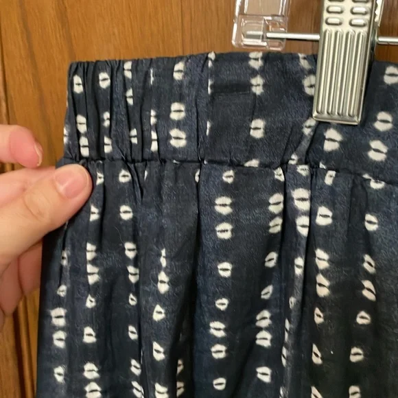 LANE BRYANT NWT Womens Size 18/20 Blue White Printed Tiered Cotton Maxi Skirt - Picture 8 of 12